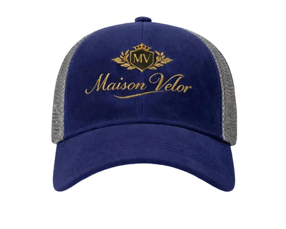 Maison Velor – Blue & Gray Cap