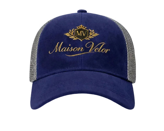 Maison Velor – Blue & Gray Cap